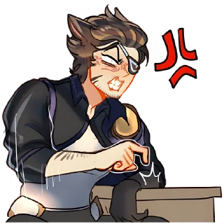 Sticker Итти @Nyasticks - 4