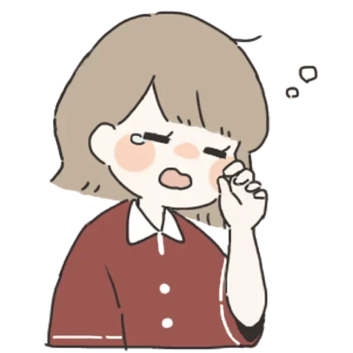 Стикер Я всегда рядом (тян) @nyasticks - 10