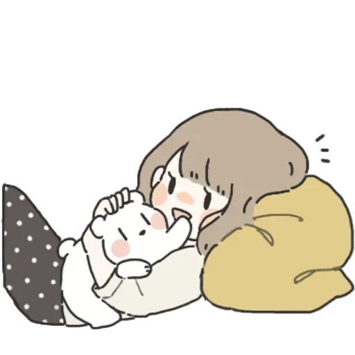 Стикер Я всегда рядом (тян) @nyasticks - 7