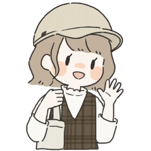 Стикер Я всегда рядом (тян) @nyasticks - 6