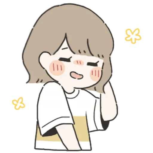 Стикер Я всегда рядом (тян) @nyasticks - 5