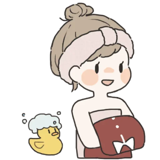 Стикер Я всегда рядом (тян) @nyasticks - 1