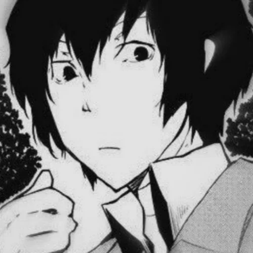 human face sketch anime