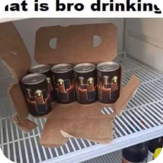 Стикер Из-за этих мемов твой днище прорвëт - 6