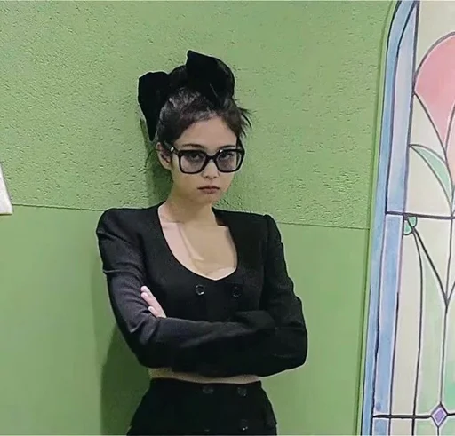 human face clothing glasses