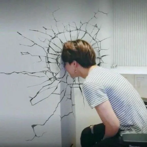 Jimin @masuyon - human face