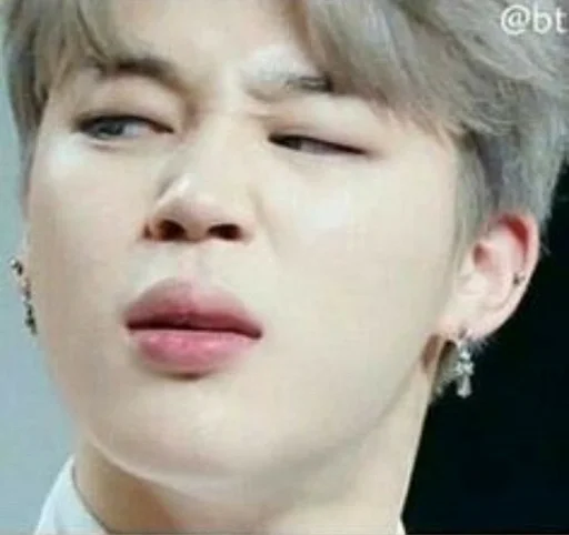 person human face lip