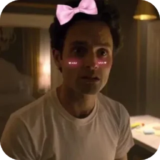 person bow tie human face