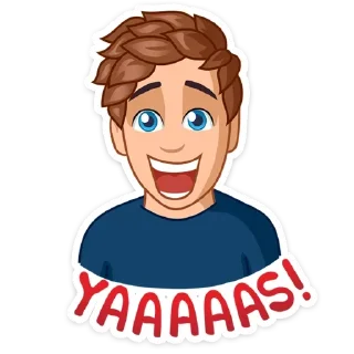 Sticker Влад А4 из VK + бонус @A4A5_vidos @WmojiBot - 3