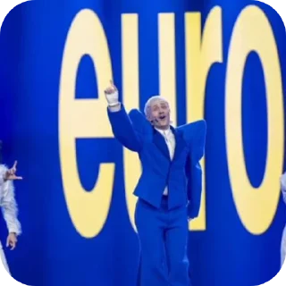 clothing electric blue suit