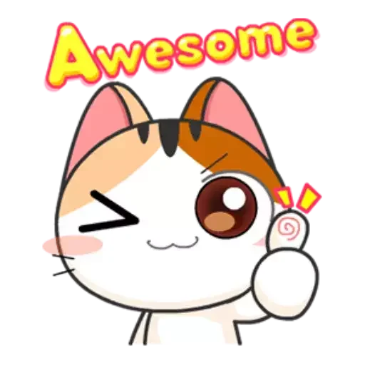 клипарт мультипликация кошка