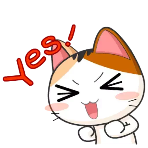 кошка клипарт мультфильм