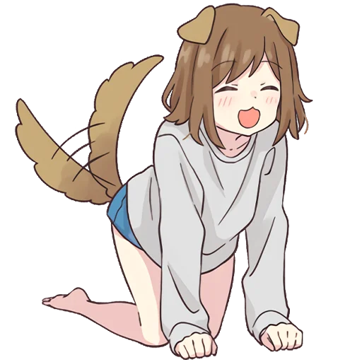 Стикер JPS_DogGirl2 - 1