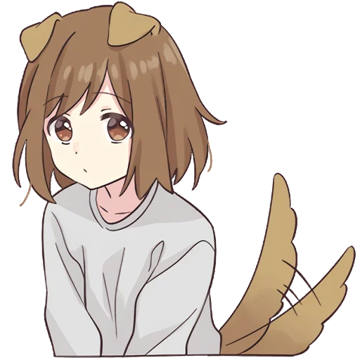 Sticker JPS_DogGirl2 - 1