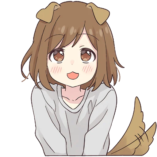 Sticker JPS_DogGirl2 - 1