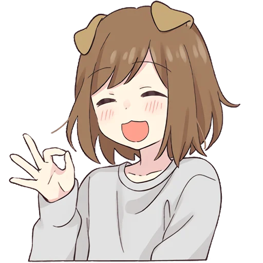 Sticker JPS_DogGirl2 - 1