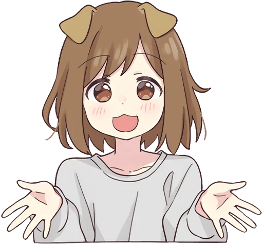 Sticker JPS_DogGirl2 - 1