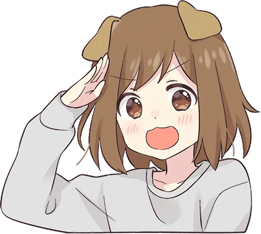 Sticker JPS_DogGirl2 - 1