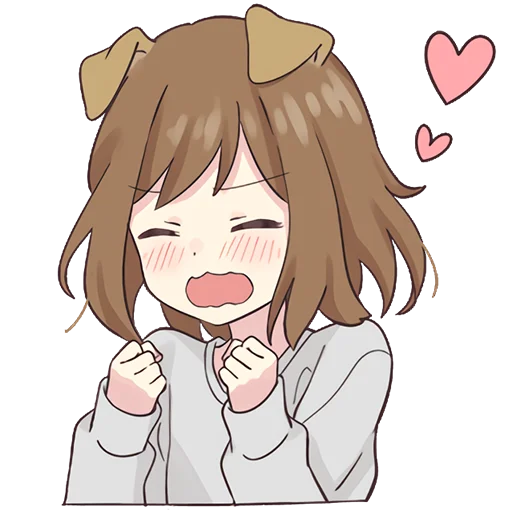 Стикер JPS_DogGirl2 - 1