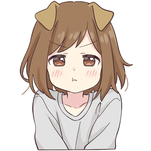 Sticker JPS_DogGirl2 - 1