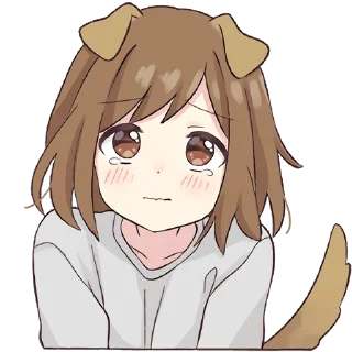 Стикер Dog Girl Pt.2 @jp_stickers - 5