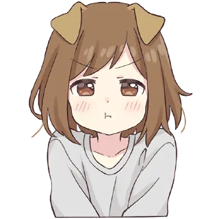 Стикер Dog Girl Pt.2 @jp_stickers - 2