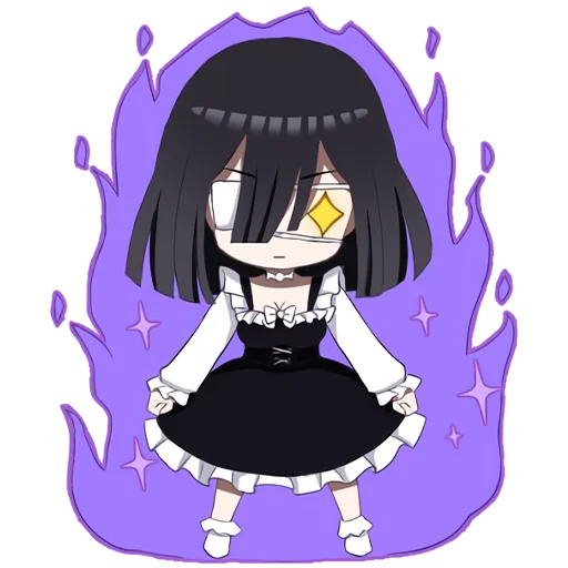 Sticker Fallen Darkness @jp_stickers - 3