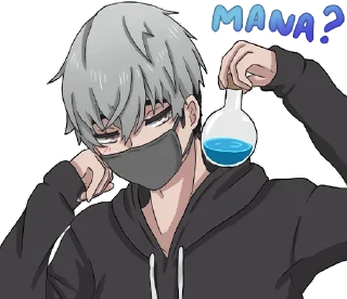 Стикер Kurisu Gamer @jp_stickers - 7