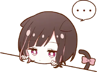 Sticker Kuroneko Chan @jp_stickers - 3