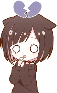 Sticker Kuroneko Chan @jp_stickers - 11