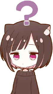 Sticker Kuroneko Chan @jp_stickers - 5