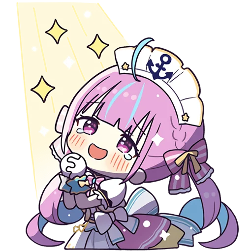 Sticker Minato Aqua @jp_stickers - 9