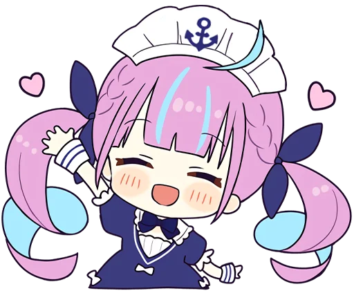 Minato Aqua @jp_stickers - 