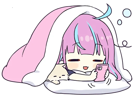 Sticker Minato Aqua @jp_stickers - 4