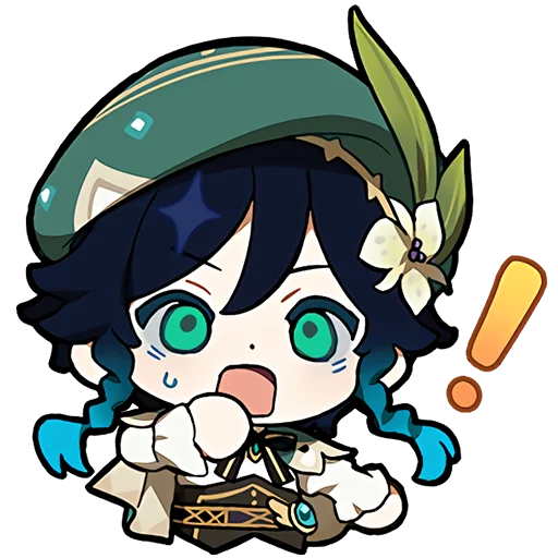 Sticker Paimon's Paintings Pt.2 @jp_stickers - 10