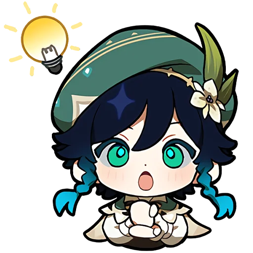 Sticker Paimon's Paintings Pt.2 @jp_stickers - 8