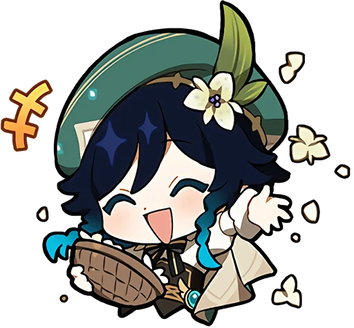 Sticker Paimon's Paintings Pt.2 @jp_stickers - 7