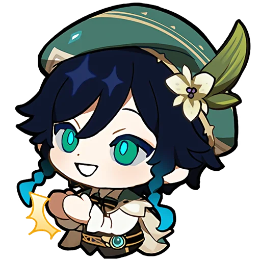 Sticker Paimon's Paintings Pt.2 @jp_stickers - 2