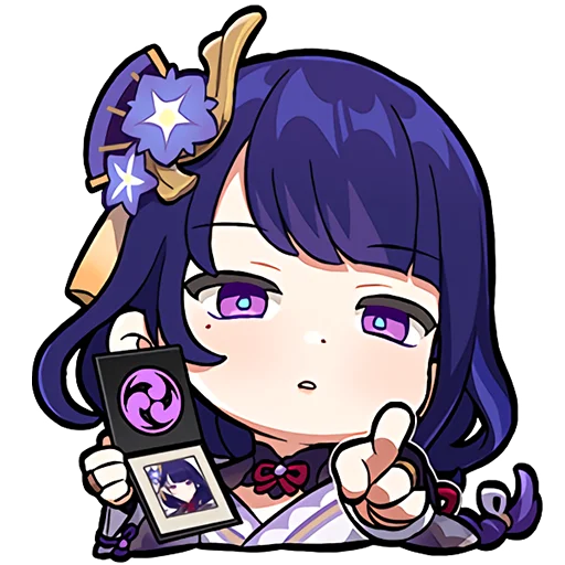 Sticker Paimon's Paintings Pt.9 @jp_stickers - 11