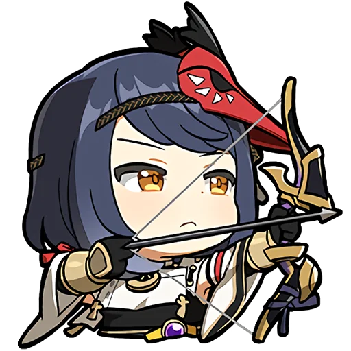 Sticker Paimon's Paintings Pt.9 @jp_stickers - 9