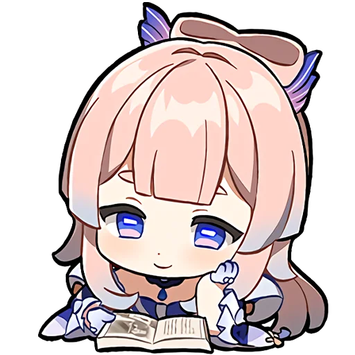 Sticker Paimon's Paintings Pt.9 @jp_stickers - 1