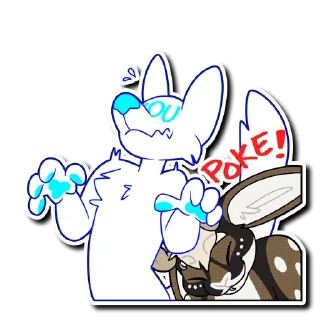 Стикер Jacent - 9