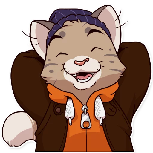 Стикер JackCat - 1