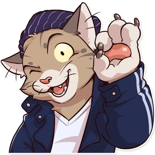 Sticker JackCat - 1