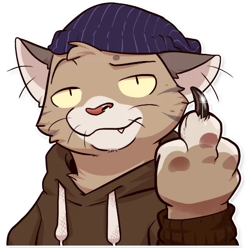 Стикер JackCat - 1