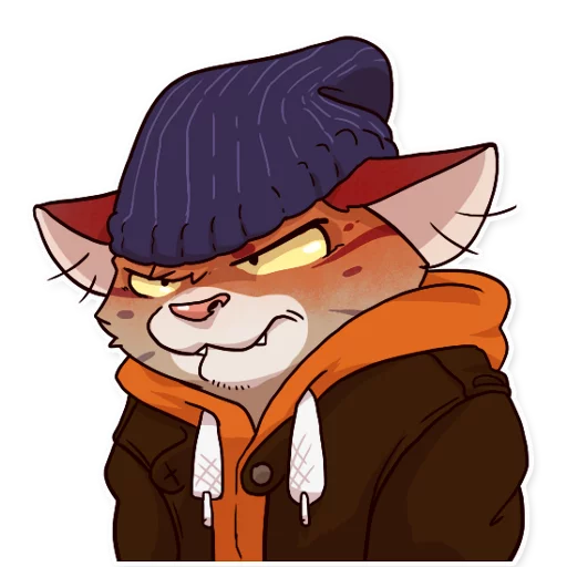 Стикер Jack Cat - 9