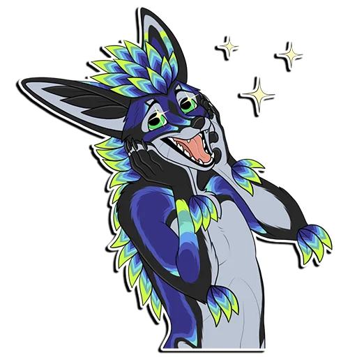 Стикер JackFennecByNetuk - 1