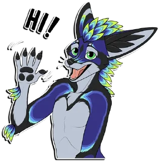 Стикер JackFennec by Netuk - 6