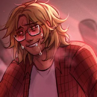 Sticker Lurking for love Jacob @ikgxg - 2