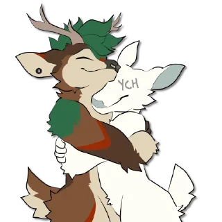 Sticker Jäger Deer - 0